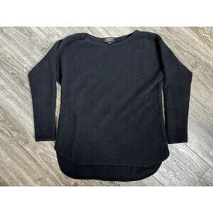 Charter Club Elegant Black Crew Neck Sweater